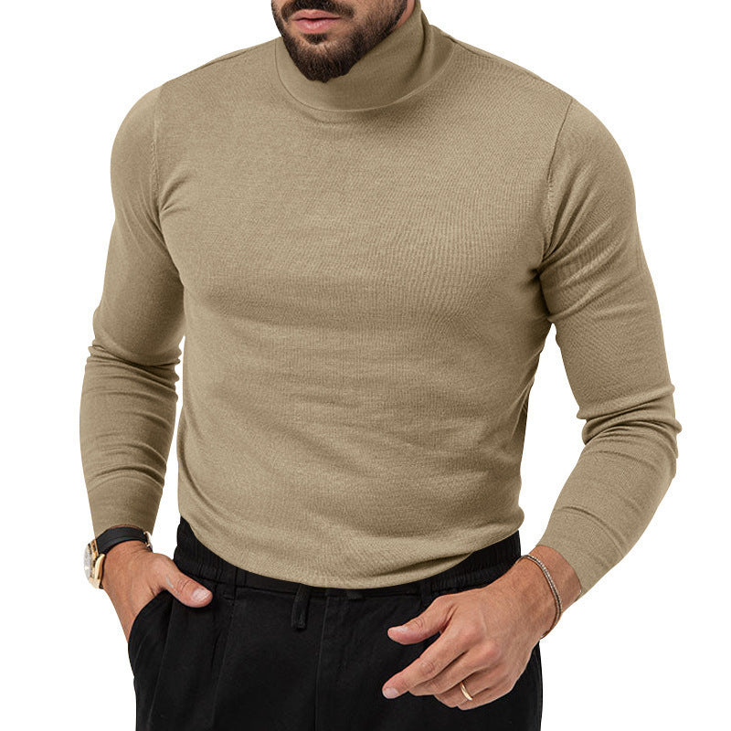 Men's turtleneck sweater with a fine knitted structure and a relaxed fit Lune London