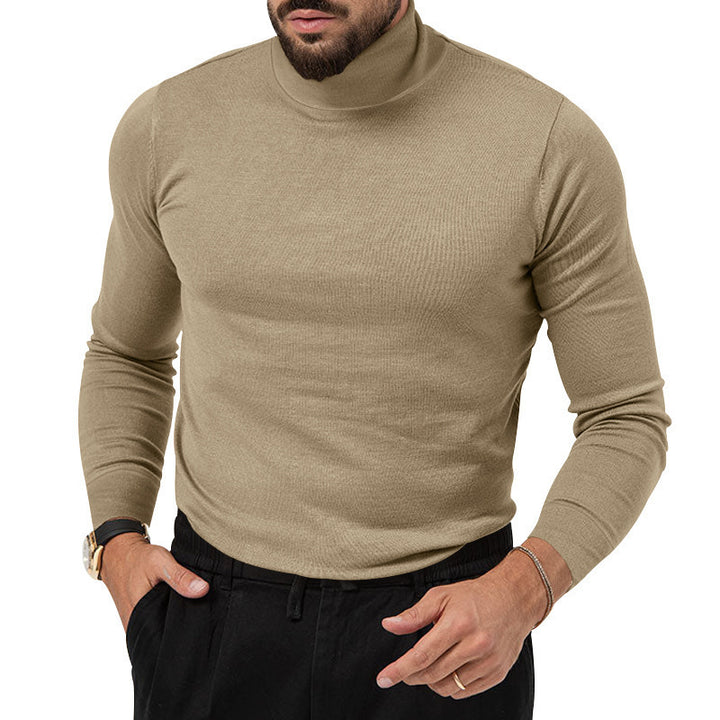 Men's turtleneck sweater with a fine knitted structure and a relaxed fit Lune London