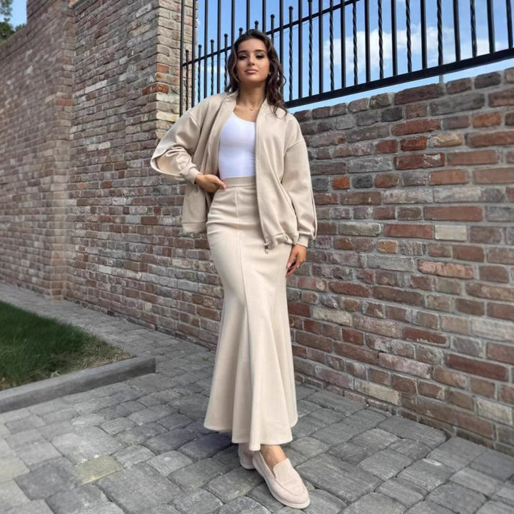 Ladies Elegant and Fitted Maxi Skirts Lune London