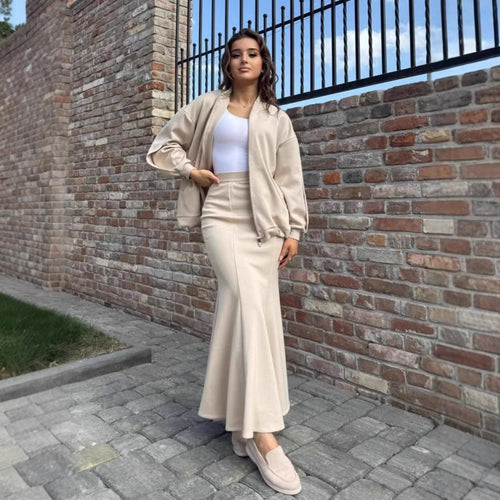 Ladies Elegant and Fitted Maxi Skirts Lune London