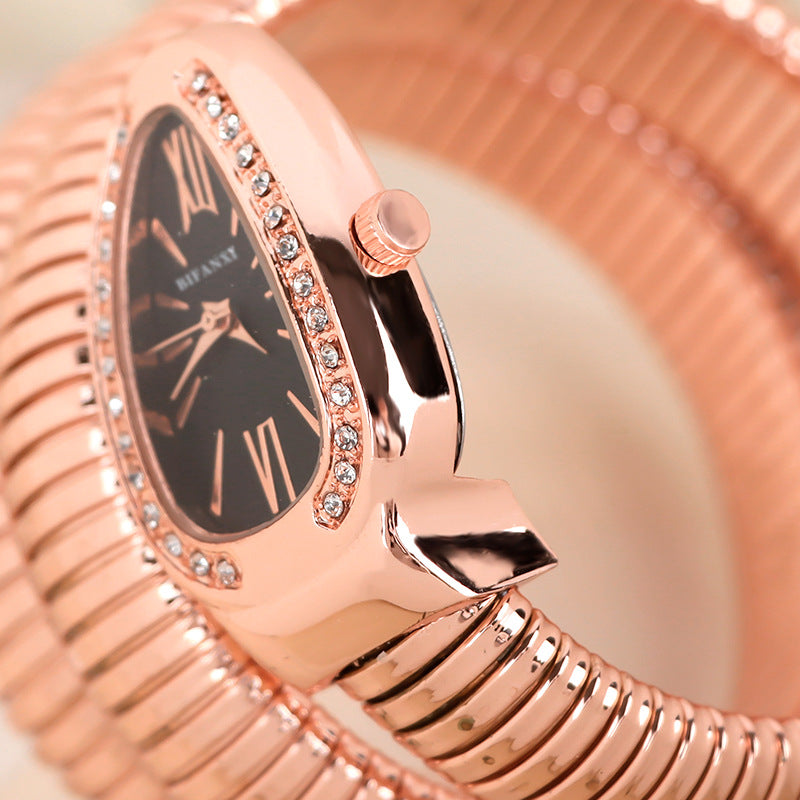 Lune London | Snake Watch with Quartz Movement and Personal Bracelet