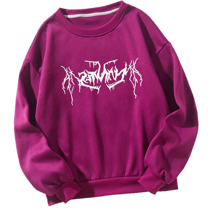 Women's casual sweatshirt with modern graphic design Chic & Stil