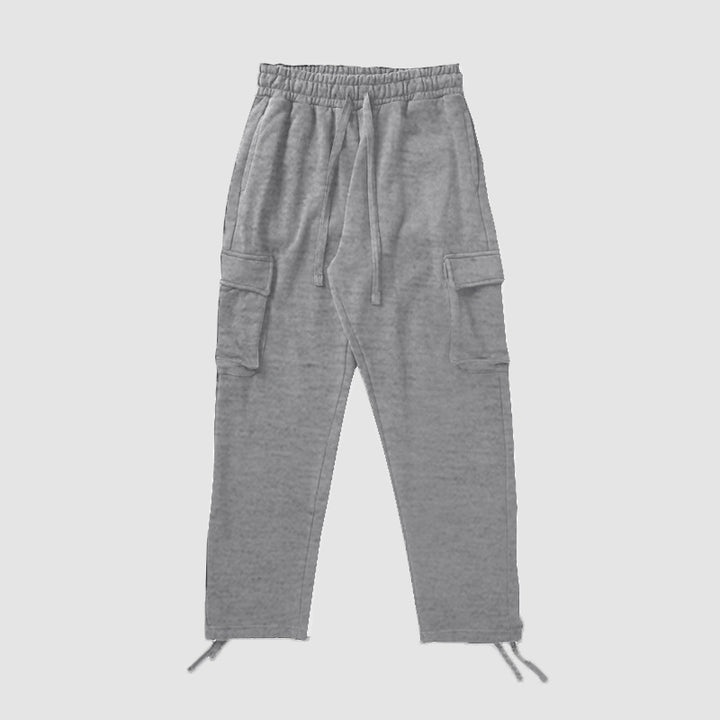 Men's cargo joggers with elastic waistband and practical side pockets Lune London