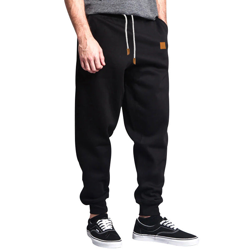 Comfortable jogger pants for men with elastic waistband and practical cut Lune London