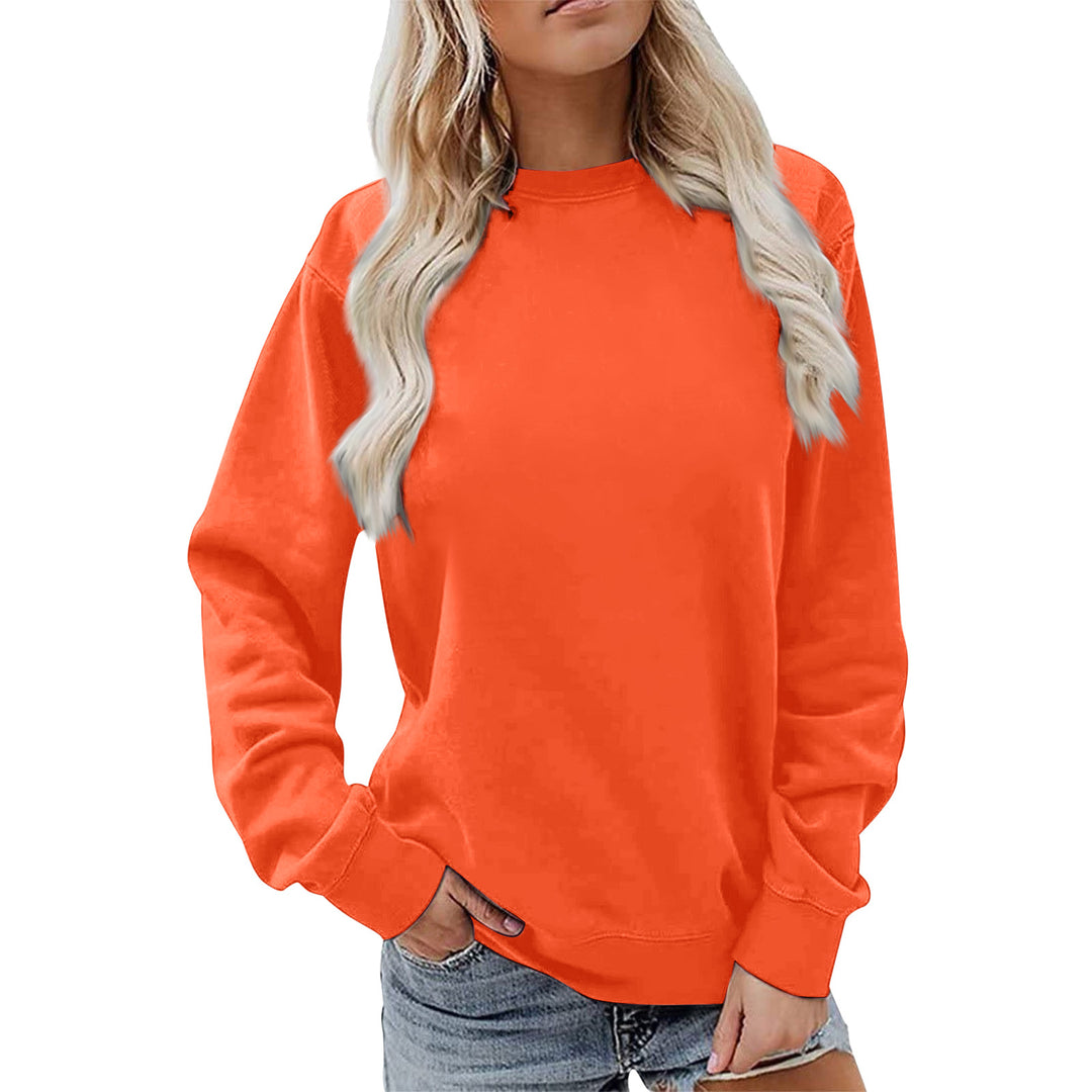 Sweatshirt pour femmes avec doublure douce et motif festif en vin Chic & Stil