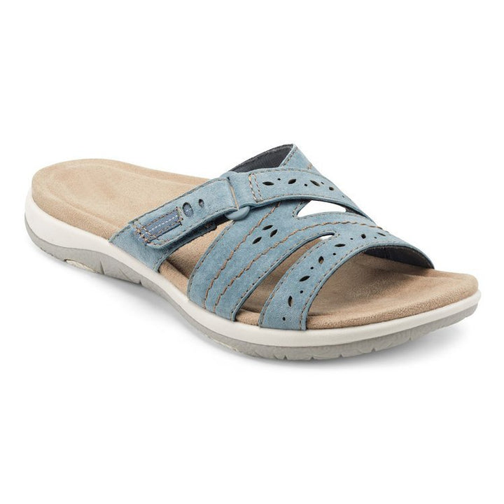 Ladies Comfort Sandals with Adjustable Straps and Ergonomic Sole Lune London