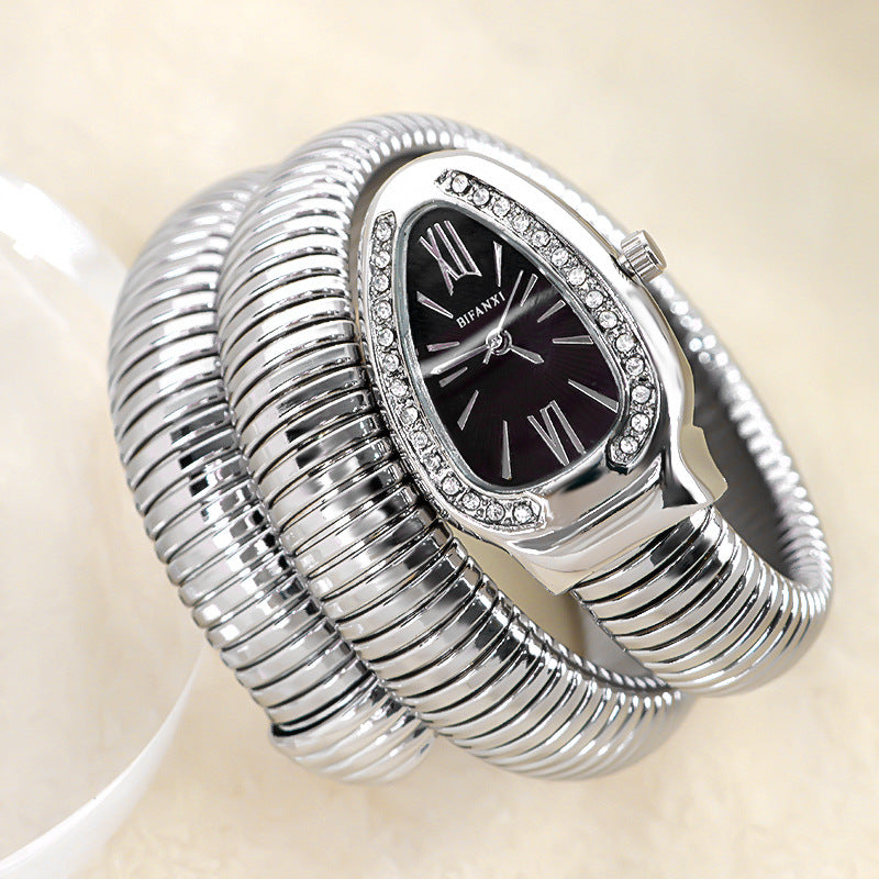 Lune London | Snake Watch with Quartz Movement and Personal Bracelet