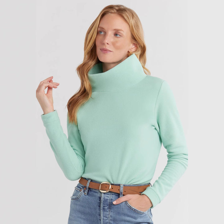 Lune London Elegant Polar Turtleneck Sweater for Women