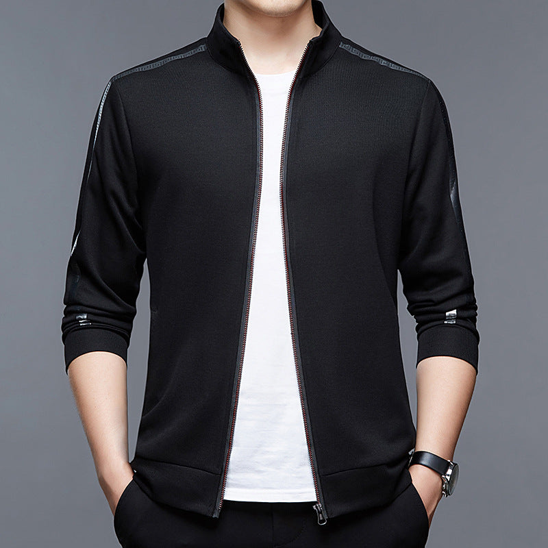 Men's sports jacket with high collar and breathable function Lune London