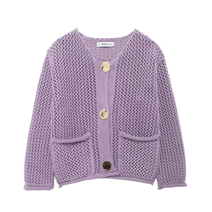 Ladies knitted vest Lune London