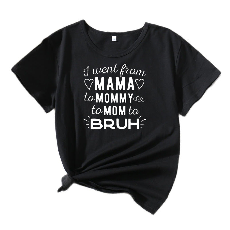 Women Graphic T-shirt Humorous Quote Lune London