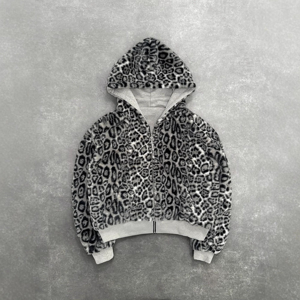 Sweat à capuche pour femmes avec doublure intérieure douce et fermeture éclair de haute qualité Chic & Stil