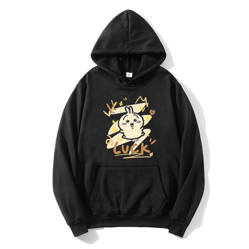 Women's hoodie with funny rabbit design Chic & Stil