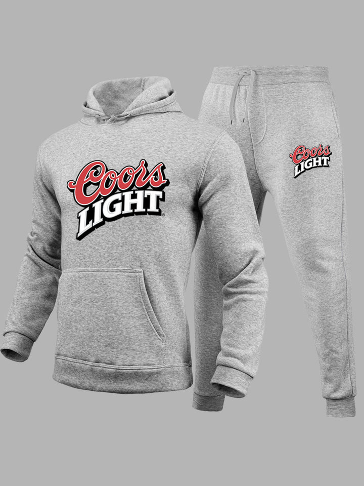 Women's hoodie and jogger pants set with modern logo design Lune London