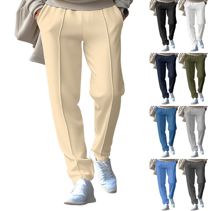 Women's casual jogging pants with elastic waistband and side pockets Lune London