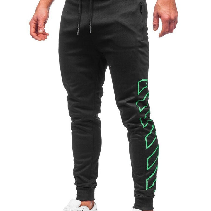 Functional sports pants for men with zippered pockets on the sides and a modern design Lune London