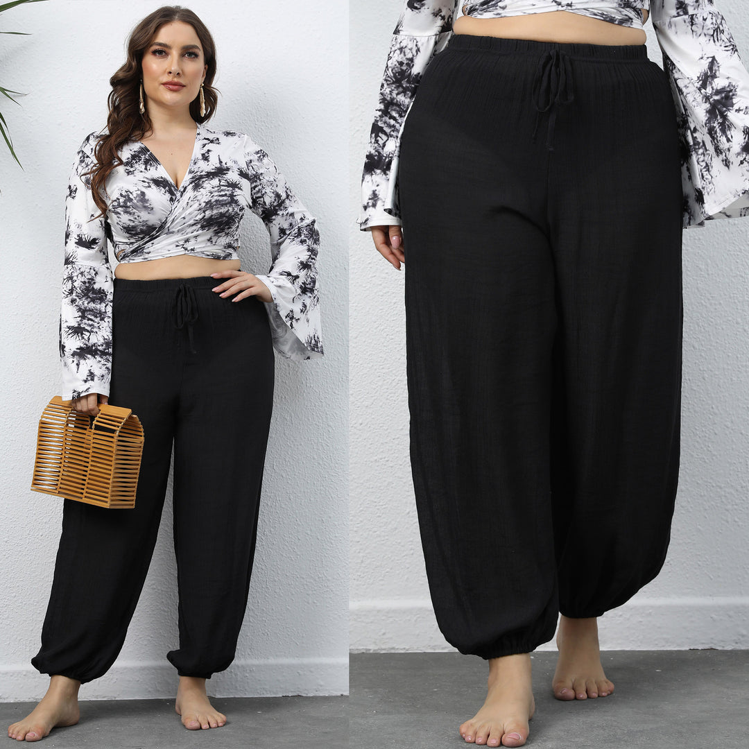 Ladies Lightweight Elastic Jogging Pants Lune London