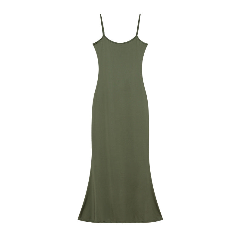 Ladies Elegant Slip Maxi Dress Lune London