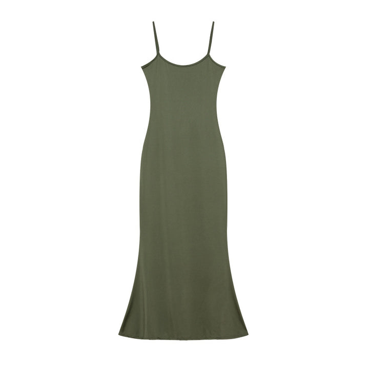 Ladies Elegant Slip Maxi Dress Lune London