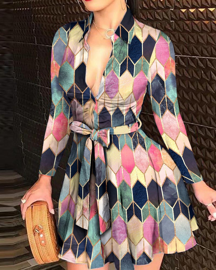 Women Elegant Shirt Dress Lune London