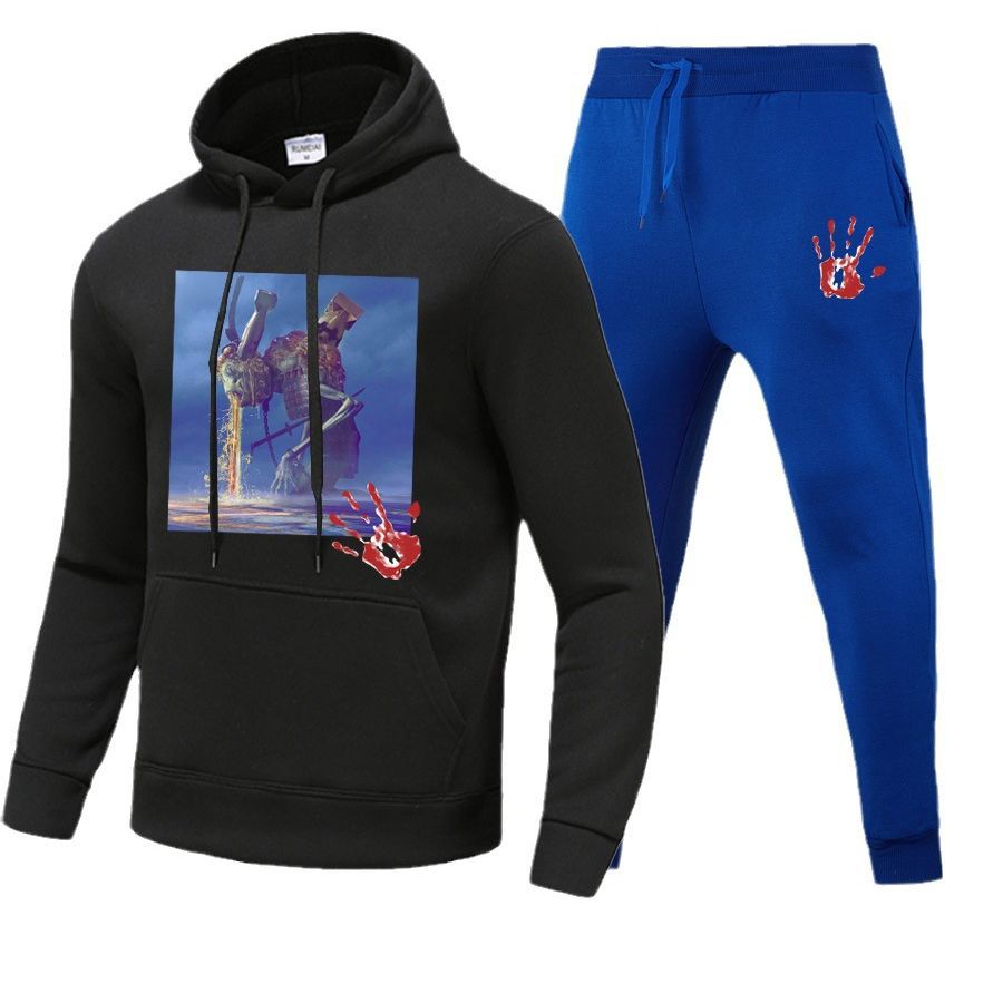 Women's Hoodie and Jogging Set with Creative Graphic Design Lune London
