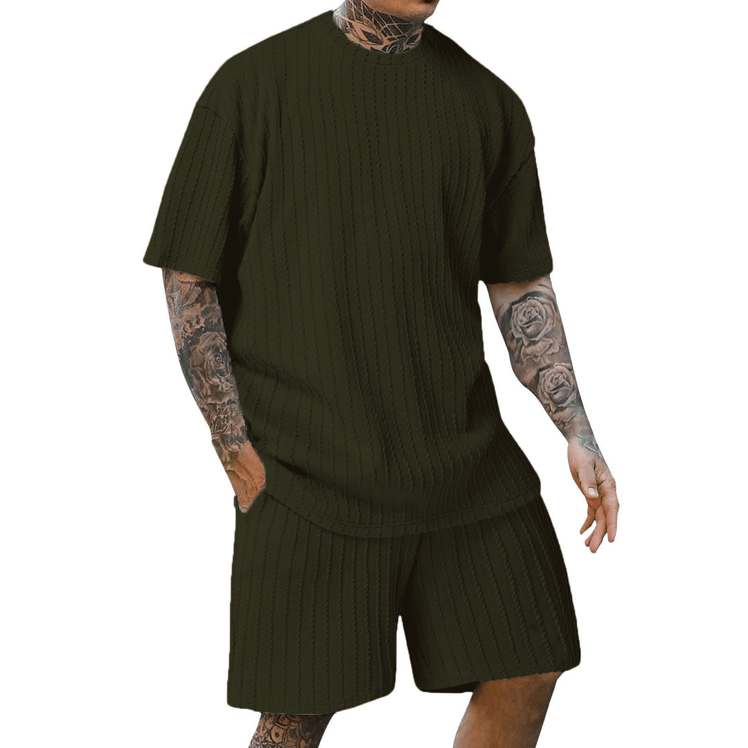 Modern leisure set for men with structured design Lune London
