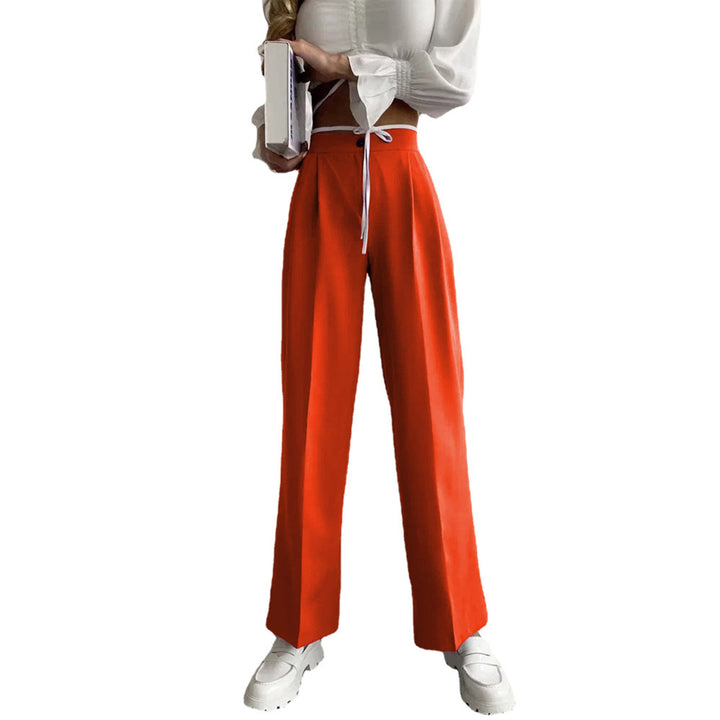 Wide Palazzo Pants for Women with an Elastic Waist and Convenient Pockets Lune London