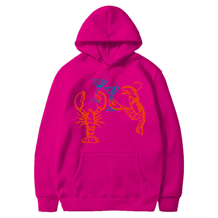 Sweat à capuche pour femmes avec motif de homard turbulente Chic & Stil