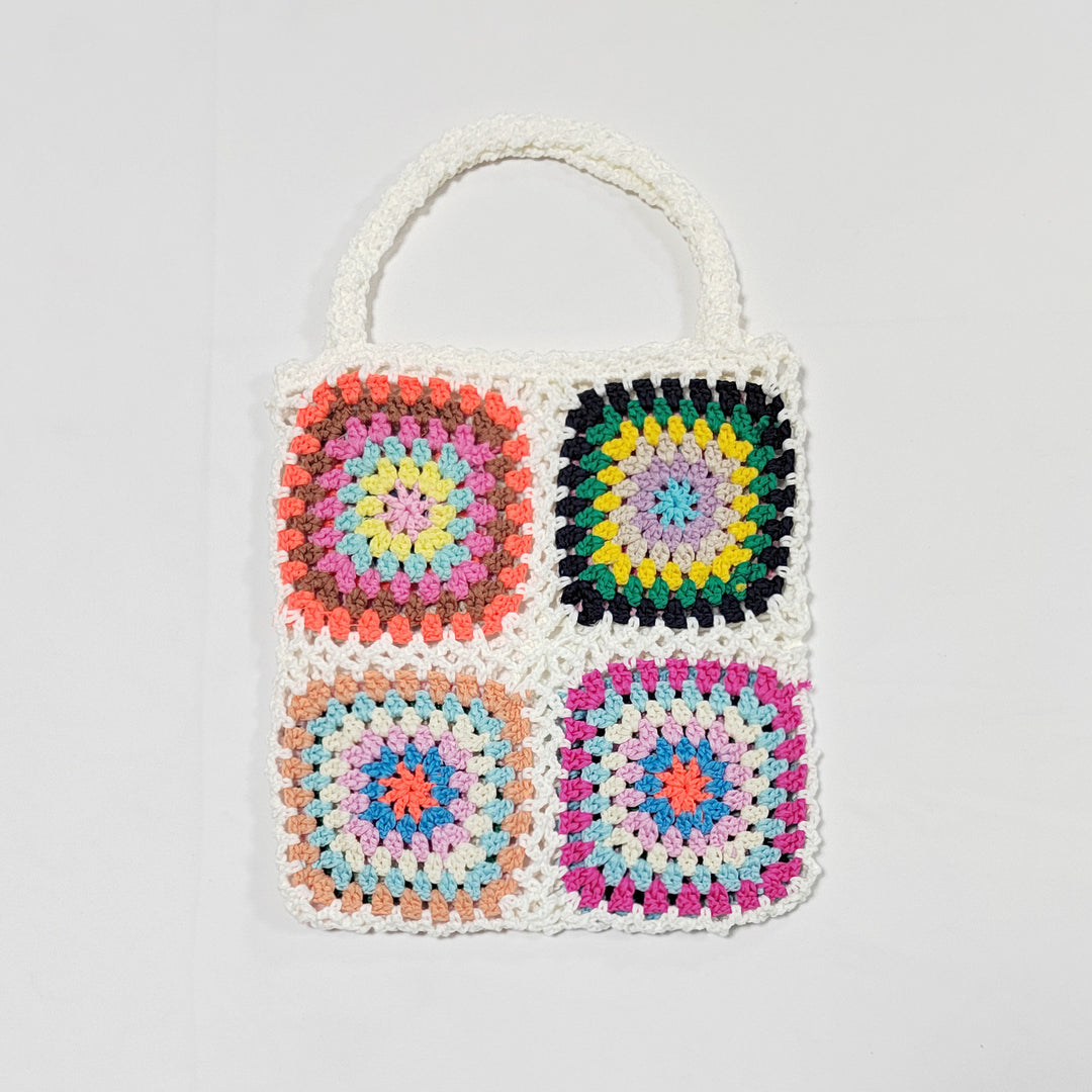 Handmade crochet tote bag for women Lune London