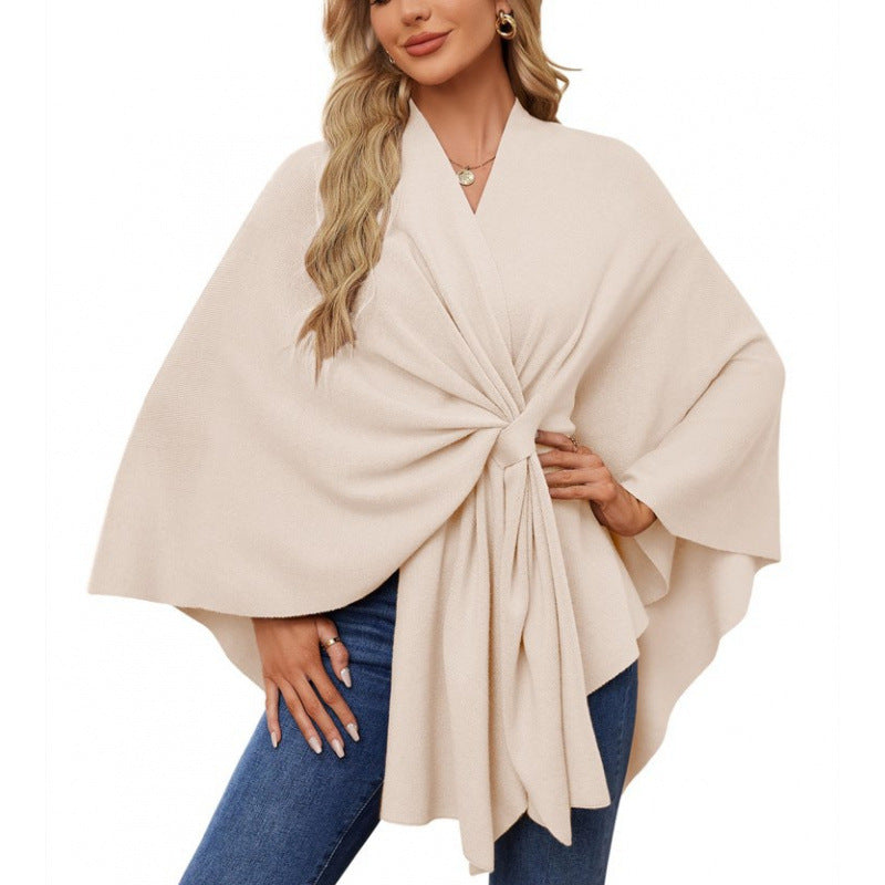 Trendy wrap coat for women with a chic and stylish design