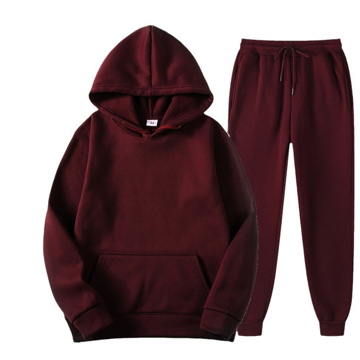 Women comfortable tracksuit set with kangaroo pocket and practical cuffs Lune London