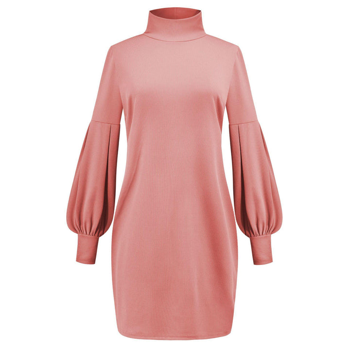 Dresses for women with high collar and voluminous sleeves Lune London