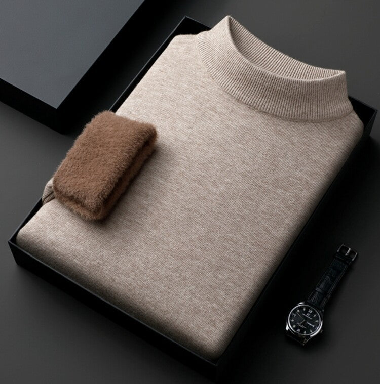 Warm turtleneck pullover for ladies made of high-quality cotton Lune London
