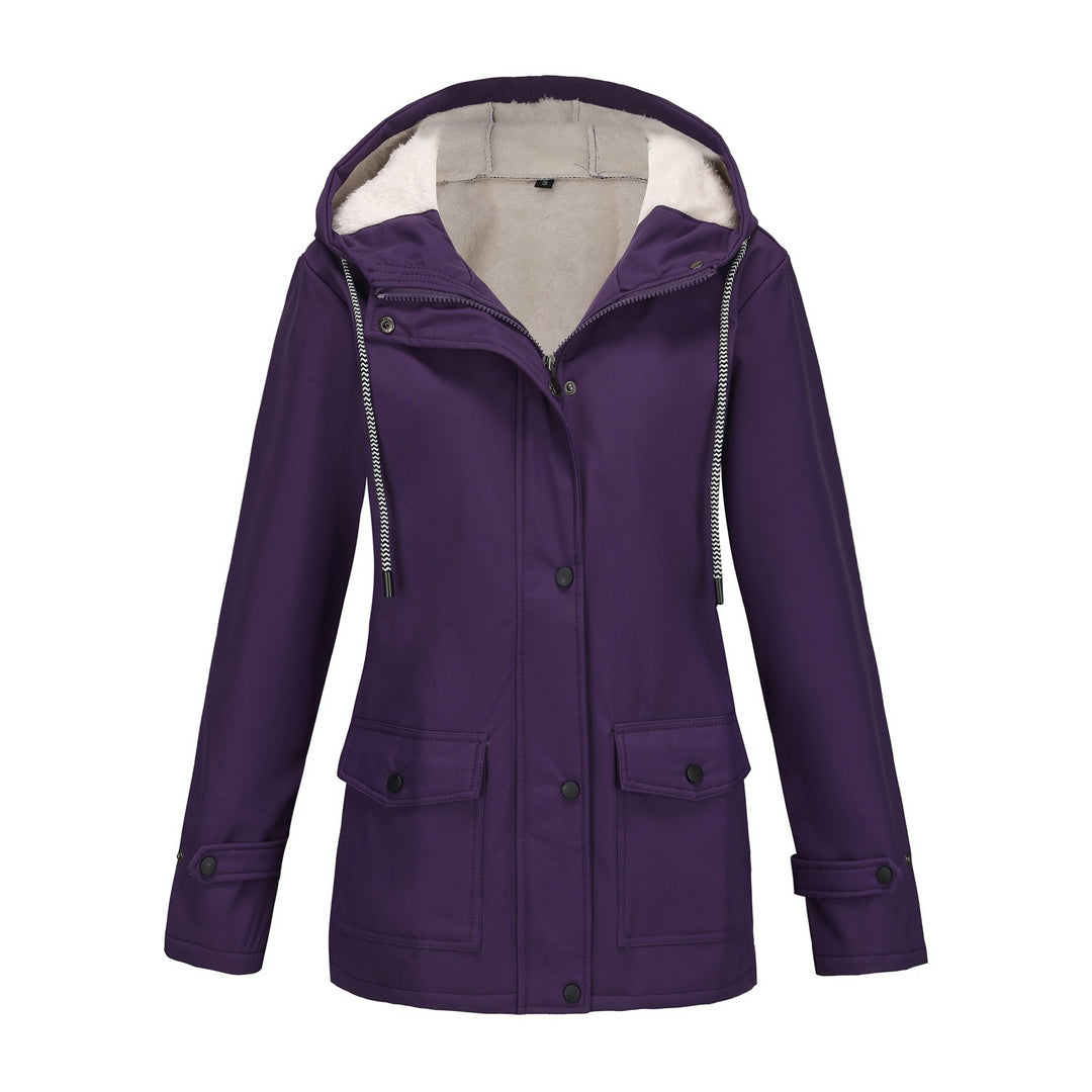 Women's outdoor jacket with soft lining and practical pockets Lune London
