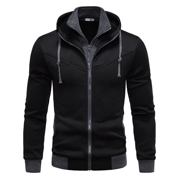 Men's sports hoodie with a modern cut and practical zip pockets Lune London