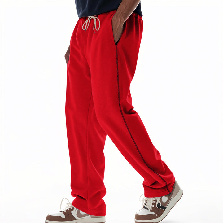 Men's Comfortable Jogging Pants with Zipper and Side Pockets Lune London
