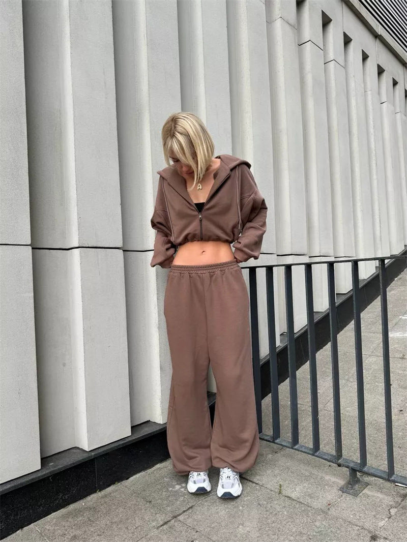 Ladies casual and stylish hoodie sweatshirt set Lune London
