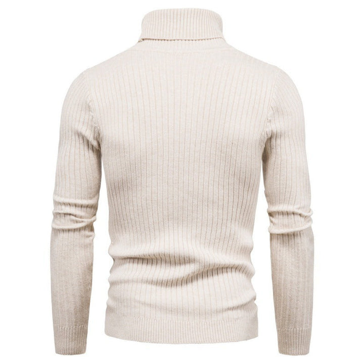 Lune London | Men's Turtleneck Sweater with Cable Pattern