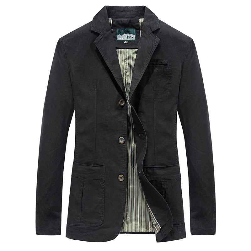 Veste décontractée en coton pour hommes Lune London