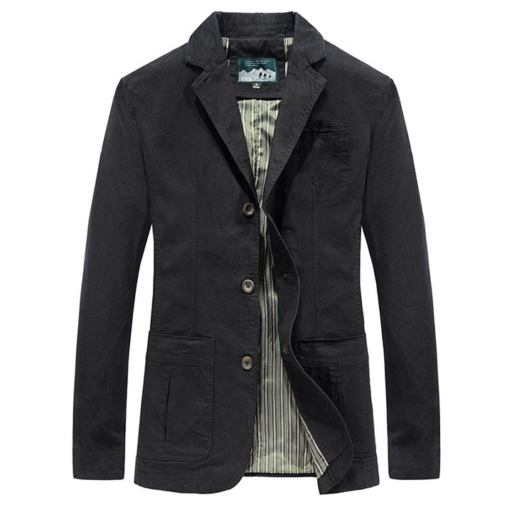 Trendy cotton jacket for men with practical pockets Lune London