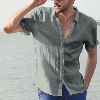 Men's Lightweight Linen Shirt Lune London