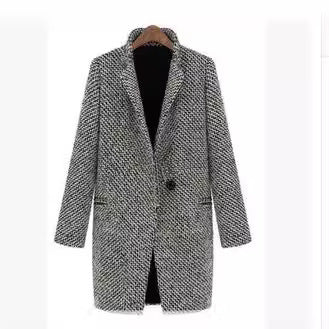 Ladies elegant, patterned blazer with textured design Lune London