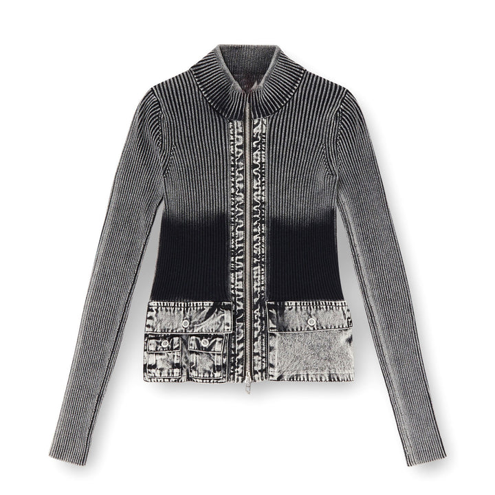 Women's vest with denim-inspired pockets and modern cut Lune London