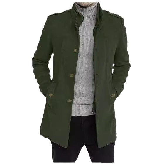 Stylish men's transition jacket with a modern fit and practical pockets Lune London