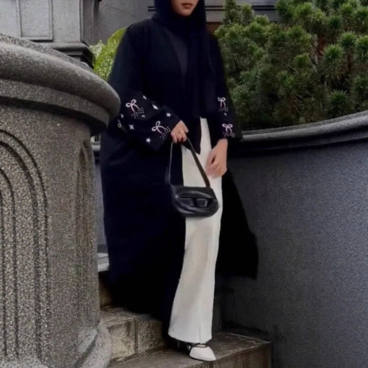 Ladies elegant Kimono-Cardigan with detailed sleeves Lune London