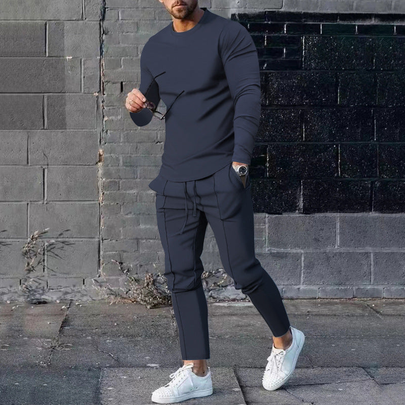 Men's stylish and chic sports top and jogging pants