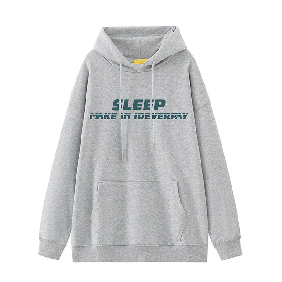 Women's hoodie with casual lettering and comfortable fit Lune London