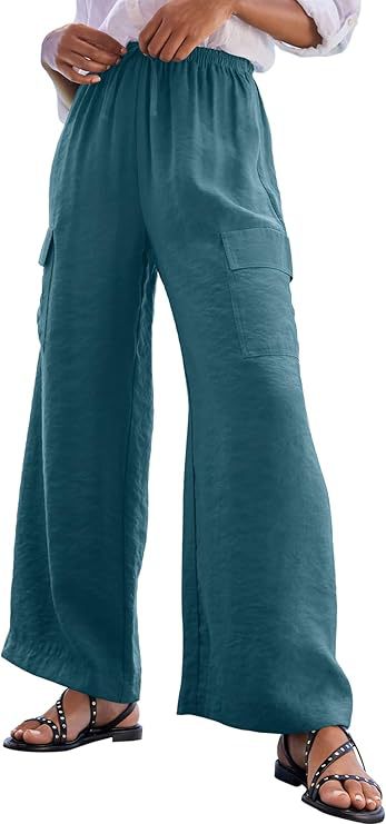 Women Lightweight Jersey Cargo Pants Lune London