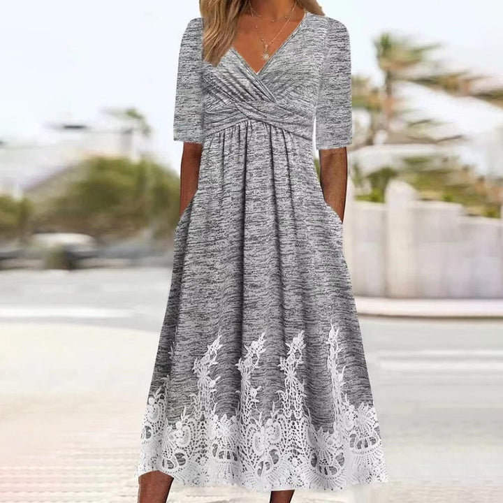 Lune London Lace Midi Dress for Women