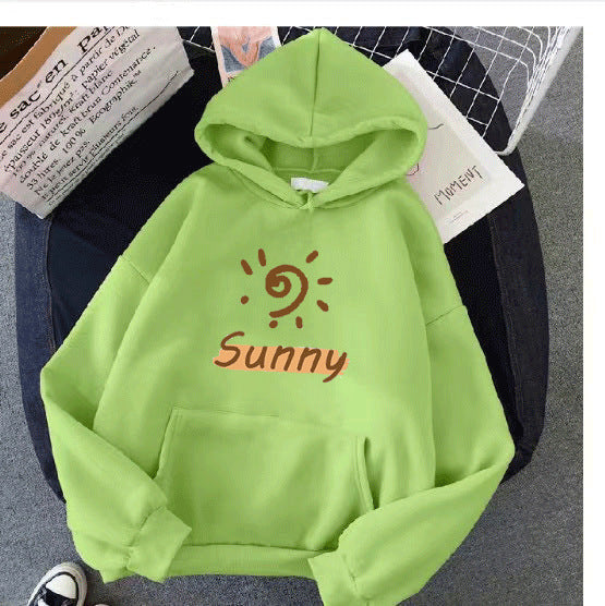 Women's Hoodie with Sunny Graphic Chic & Stil